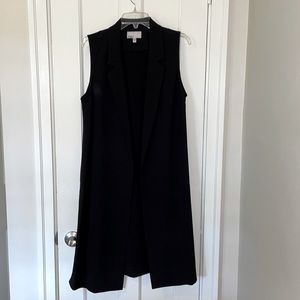 Long Blazer Vest